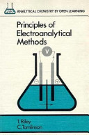 Principles of electroanalytical methods /