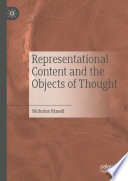 Representational Content and the Objects of Thought /