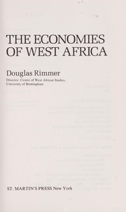The economies of West Africa /
