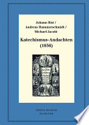 Katechismus-Andachten (1656) : Kritische Ausgabe und Kommentar. Kritische Edition des Notentextes /
