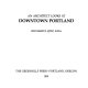 An architect looks at downtown Portland /