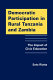 Democratic participation in rural Tanzania and Zambia : the impact of civic education /