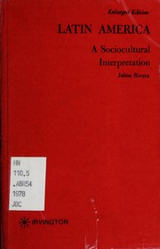 Latin America : a sociocultural interpretation /
