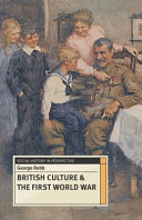 British culture and the First World War /