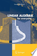 Linear algebra for everyone /