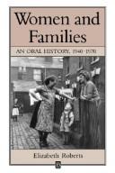 Women and families : an oral history, 1940-1970 /