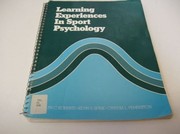 Learning, experiences in sport psychology /