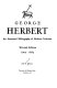 George Herbert : an annotated bibliography of modern criticism, 1905-1984 /