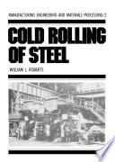 Cold rolling of steel /