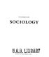 Sociology /