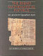 The Rhind mathematical papyrus : an ancient Egyptian text /
