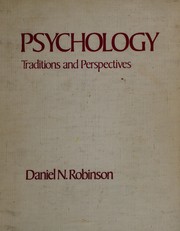Psychology, traditions and perspectives /