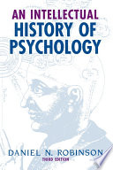 An intellectual history of psychology /