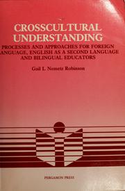 Crosscultural understanding : processes and approaches for foreign language, English as a second language, and bilingual educators /