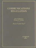 Communications regulation /