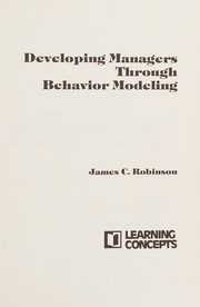 Developing managers through behavior modeling /