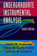 Undergraduate instrumental analysis.