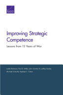 Improving strategic competence : lessons from 13 years of war /
