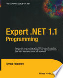 Expert .NET 1.1 programming /