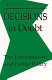 Decisions in doubt : the environment and public policy /