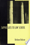 Sappho goes to law school : fragments in lesbian legal theory /