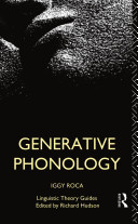 Generative phonology /