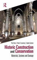 Historic construction and conservation : materials, systems and damage /