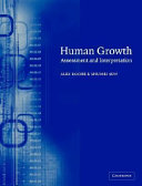 Human growth : assessment and interpretation /