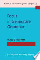 Focus in generative grammar /