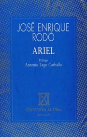 Ariel : estudio crítico de Leopoldo Alas (Clarín) /