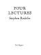 Four lectures : [poems] /