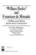 William Burke and Francisco de Miranda : the word and the deed in Spanish America's emancipation /