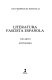 Literatura fascista espanola /