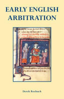 Early English arbitration /