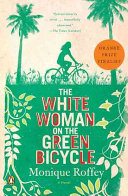 The white woman on the green bicycle /