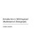 Introduction to multiregional mathematical demography /