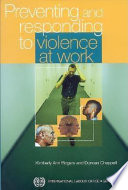 Preventing and responding to violence at work /