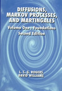 Diffusions, Markov processes, and martingales /