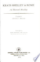 Keats, Shelley & Rome : an illustrated miscellany /