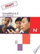 Novell GroupWise 6.5 user's handbook /