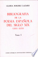 Bibliografía de la poesía española del siglo XIX (1801-1850) /