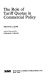 The role of tariff quotas in commercial policy /