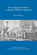 The language of nature in Buffon's Histoire naturelle /