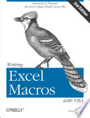 Writing Excel macros with VBA /