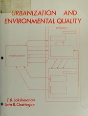 Urbanization and environmental quality /