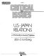 U.S.-Japan relations : a partnership in search of definition /