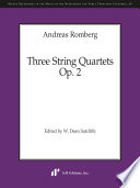 Three string quartets, op. 2 /