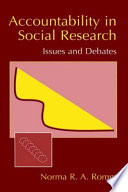 Accountability in social research : issues and debates /