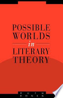 Possible worlds in literary theory /