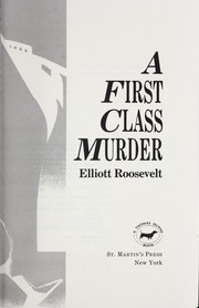 A first class murder /